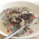 Wild Rice and Mushroom Soup