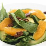 Orange, Avocado, and Spinach Salad with Citrus Vinaigrette
