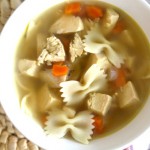 Chicken Noodle Soup (With Homemade Chicken Stock)