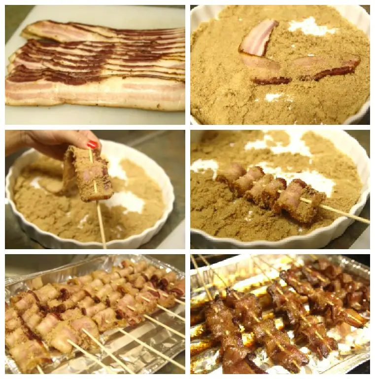 candied bacon grid
