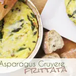 Meatless Monday: Asparagus Gruyere Frittata