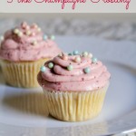 Perfect Vanilla Cupcakes with Pink Champagne Frosting