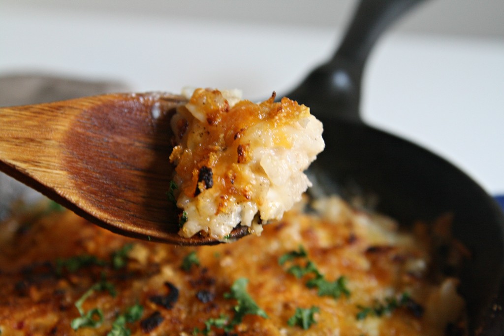 Crispy Cast Iron Skillet Hash Browns with Cheese - Bird's Eye Meeple