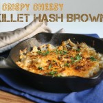 Crispy Cheesy Skillet Hash Browns