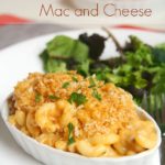 Lighter Buffalo Chicken Mac and Cheese