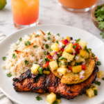 Jamaican Jerk Chicken with Pineapple Salsa (Plus a Giveaway!)
