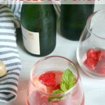 Raspberry Prosecco Punch