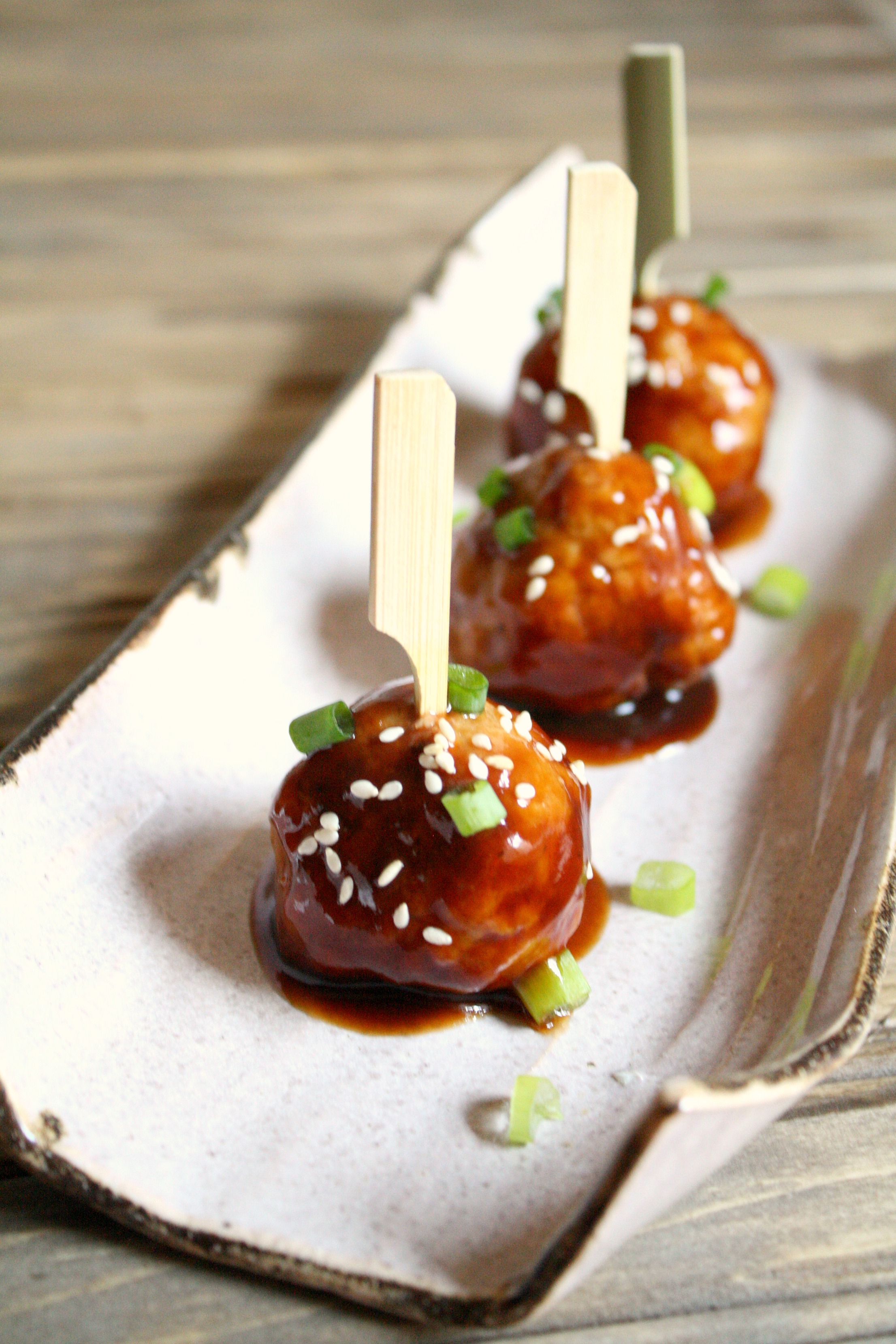 LightenedUp Asian Hoisin Cocktail Meatballs The Tasty Bite