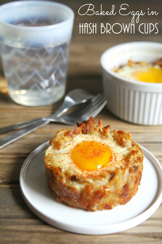 Simple Cheesy Skillet Hash Browns and Eggs