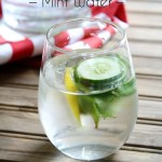 Lemon Cucumber Mint Water