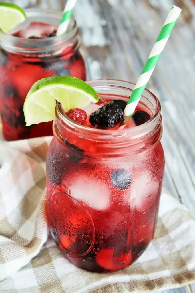 Make this Starbucks favorite, Very Berry Hibiscus Refresher, right at home!