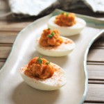 Smoky Chipotle Deviled Eggs