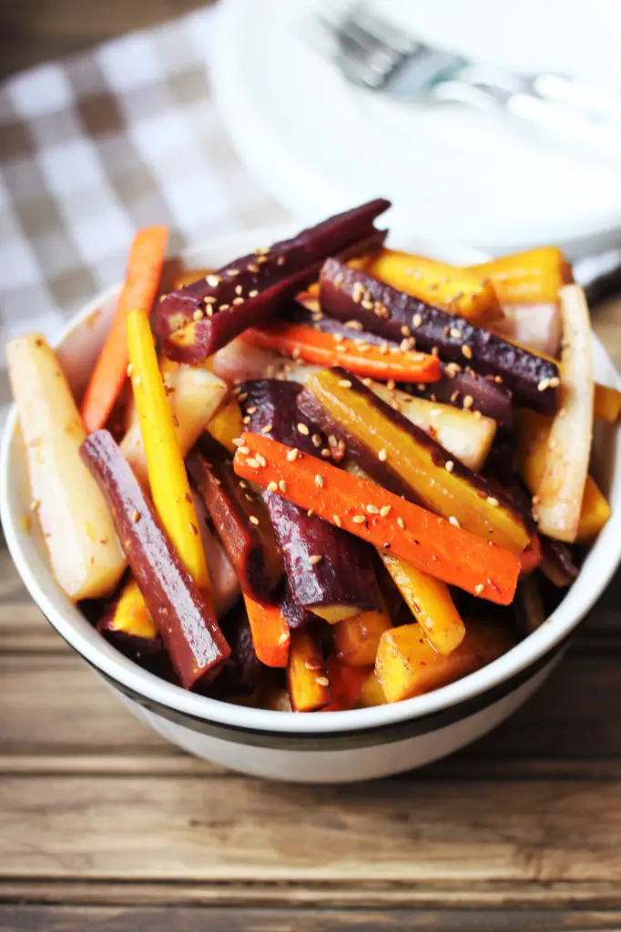 Chipotle Cumin Carrots are a delicious switch up from your standard glazed carrots side dish!