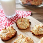 5-Ingredient Coconut Macaroons #fbcookieswap