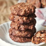 Chocolate Chunk Hazelnut Oatmeal Cookies