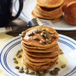 Pumpkin Cornmeal Pancakes