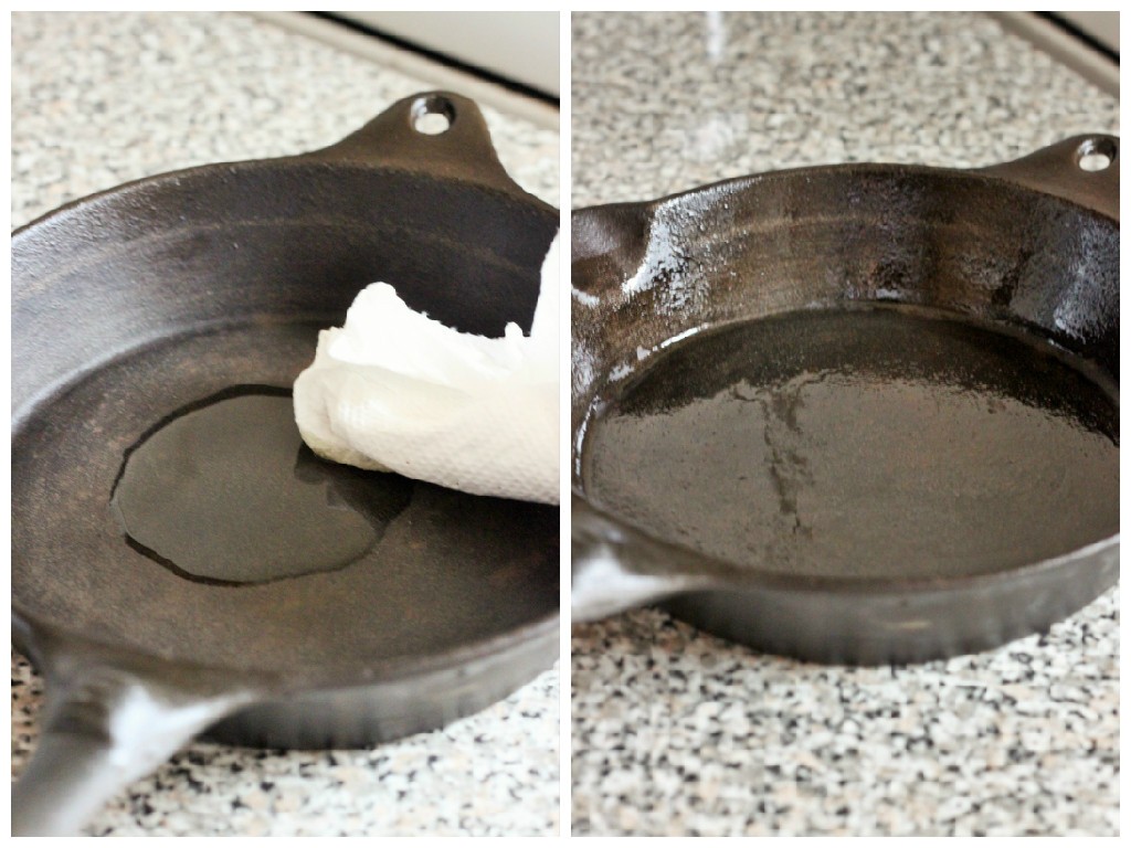 How to Clean A Cast Iron Skillet (Three Easy Steps!)