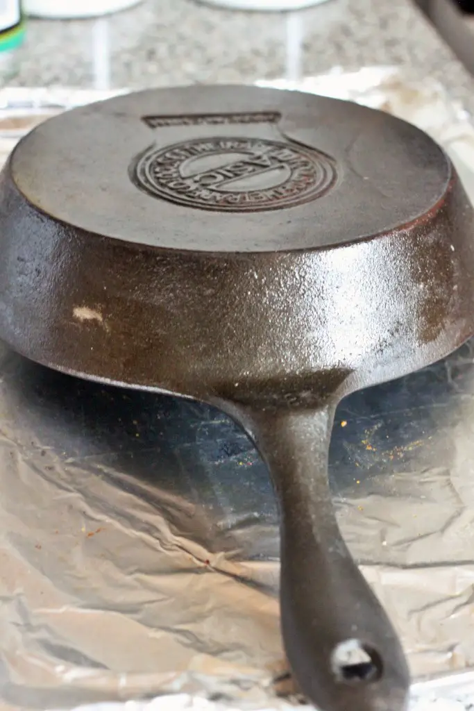 Clean your cast iron skillet by following these four simple steps.