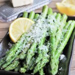 Lemon Parmesan Asparagus