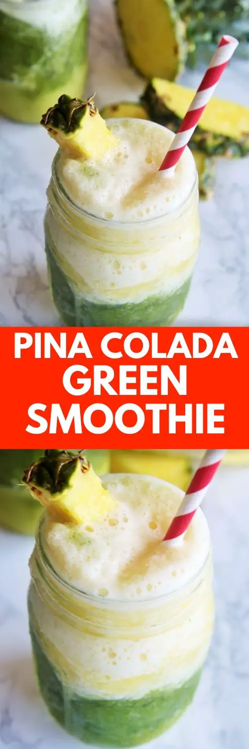 This tropical smoothie is made with pineapple, coconut, and a dose of healthy greens.  Cool, creamy, delicious – it’s perfect for breakfast or as an afternoon pick-me-up.