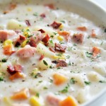 Smoked Ham, Potato and Corn Chowder