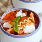 30-Minute Lasagna Soup