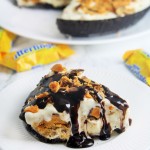 Peanut Butterfinger Ice Cream Pie