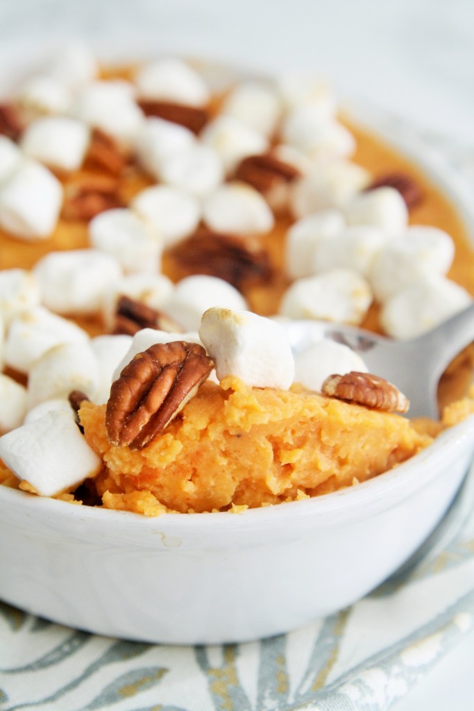 Brown Butter Sweet Potato Casserole - The Tasty Bite