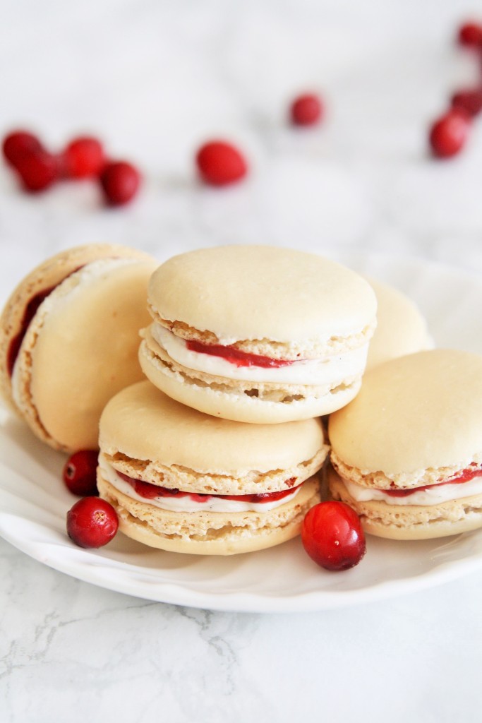 cranberry-vanilla-bean-macarons-7