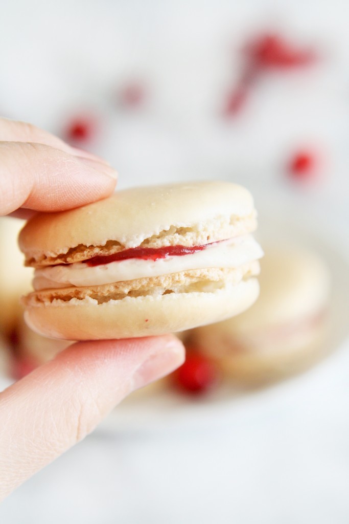 cranberry-vanilla-bean-macarons-8