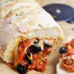 Inside-Out Pepperoni Pizza Roll