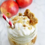 Salted Caramel Apple Pie Milkshake {+ Gift Printables}