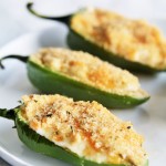 Baked Jalapeño Cheddar Poppers