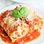 Three-Cheese Lasagna Roll Ups