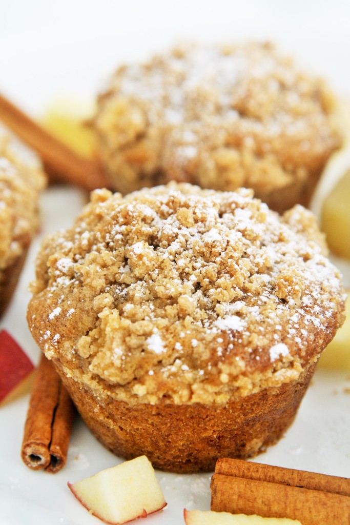 Apple Cinnamon Crumb Muffins The Tasty Bite