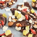 Tropical Dark Chocolate Bark