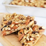 Almond Blueberry Oatmeal Bars