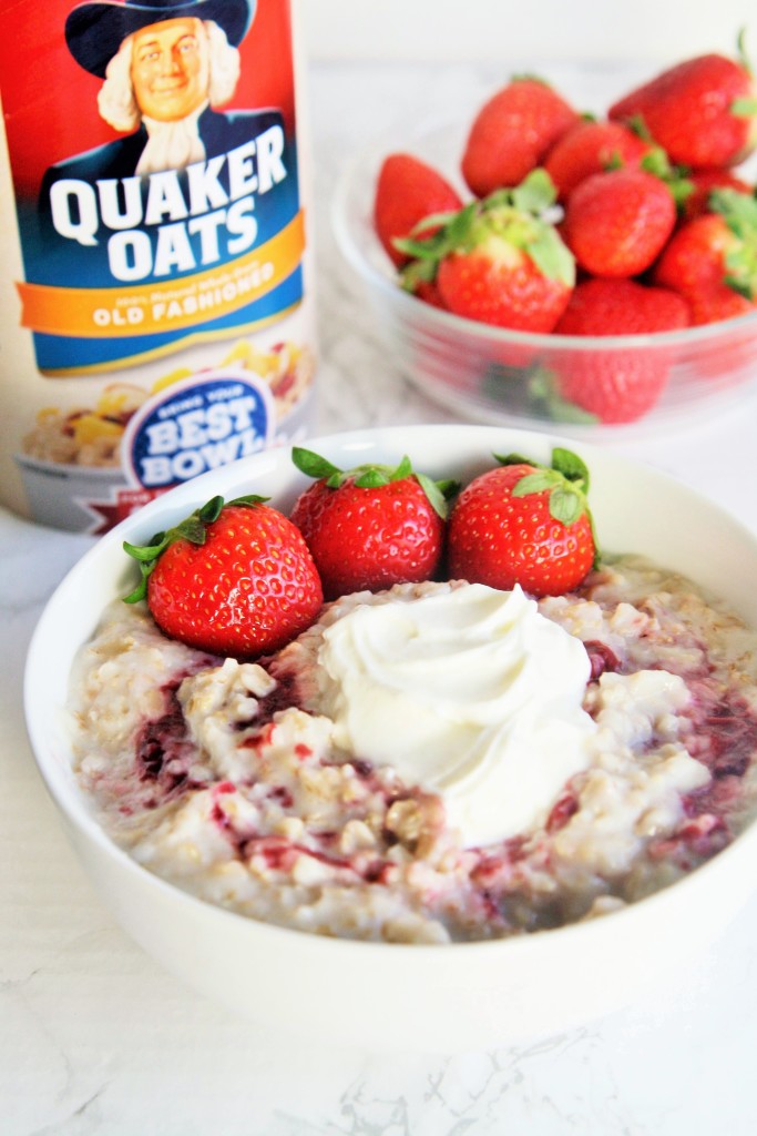 strawberry-cream-oatmeal-2