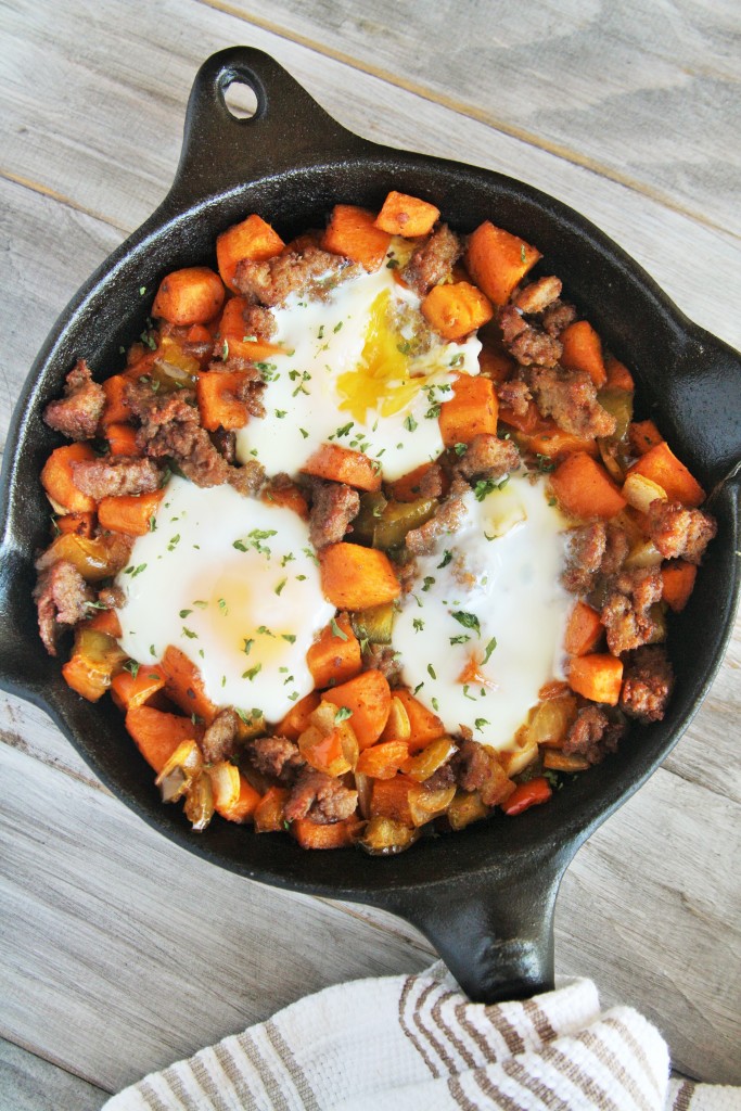 sweet-potato-sausage-breakfast-skillet-4