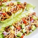 Taco Lettuce Boats