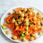 Curried Carrot and Chickpea Salad