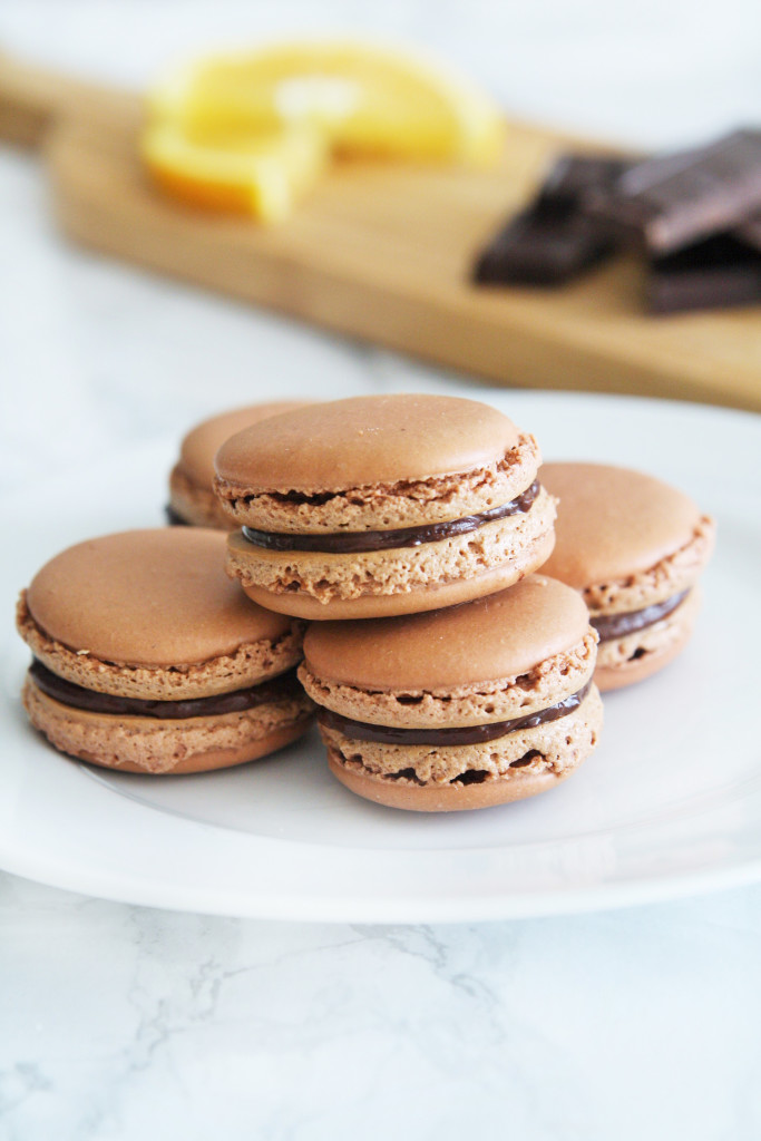 dark-chocolate-orange-macarons-5