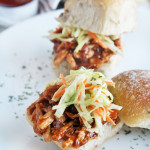 BBQ Pulled Pork Sliders with Buttermilk Coleslaw