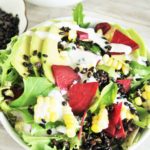 Superfood Salad Bowl with Lemon Tahini Dressing