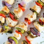 Grilled Turkey Fajita Kebabs