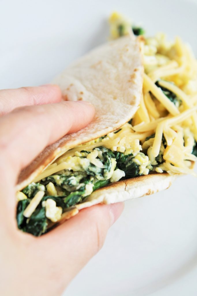 Egg Salad Spinach Wraps - Taste of the Frontier