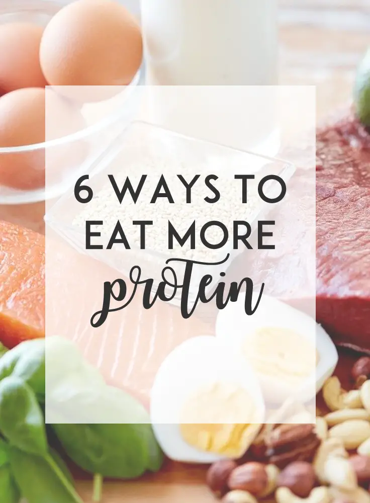 There are lots of benefit with eating more protein - you stay full longer and gives you more sustainable energy. Here are my favorite ways to sneak more protein into my diet.