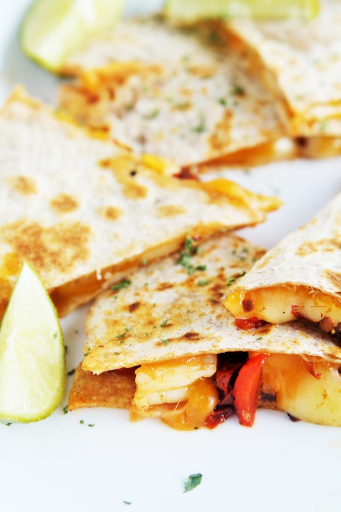 chipotle-shrimp-roasted-pepper-quesadillas-4