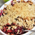 Apple Blackberry Crisp {Gluten-Free}