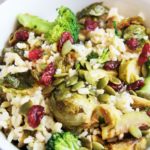 Autumn Harvest Vegetables and Brown Rice Salad